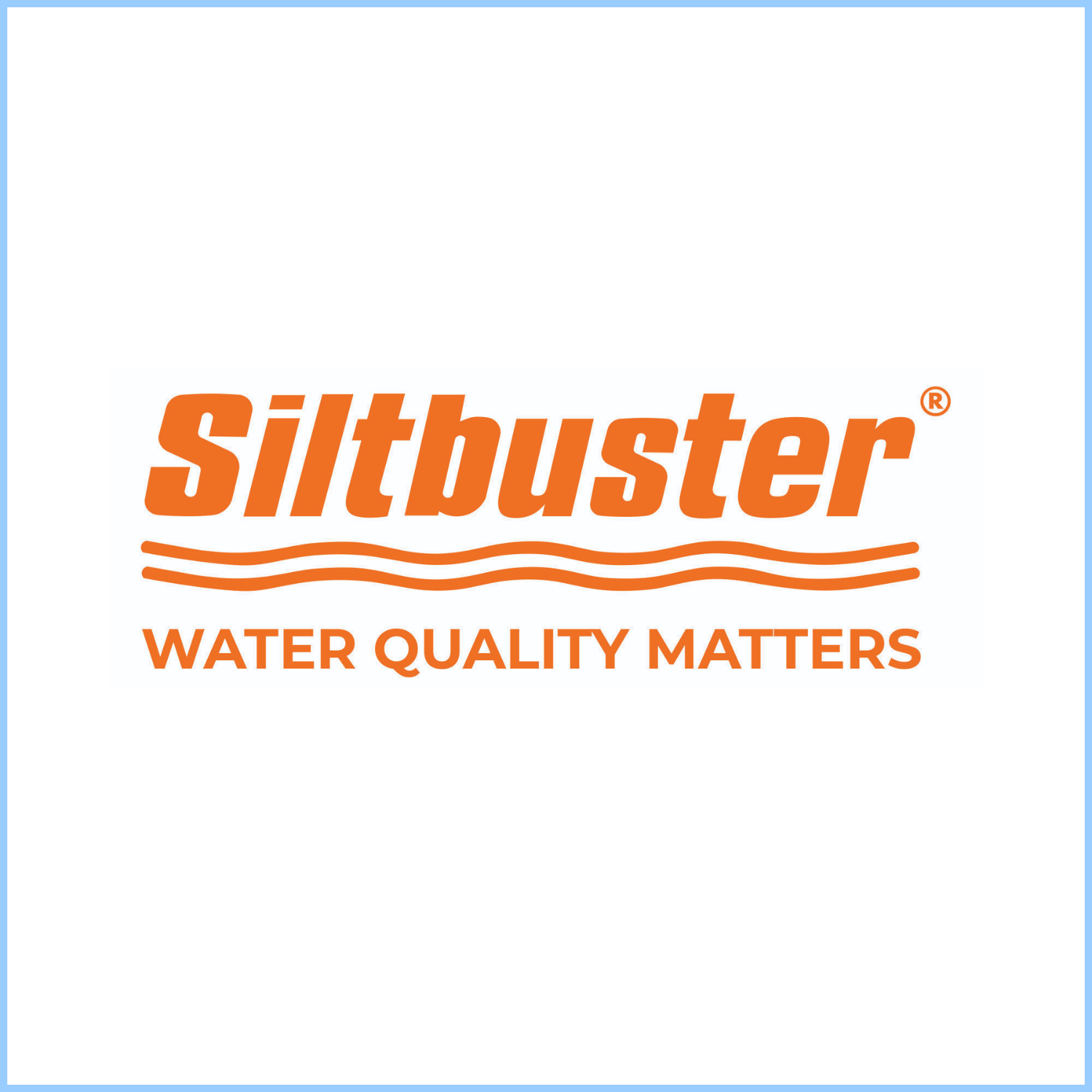 Siltbuster - Water Quality Matters logo